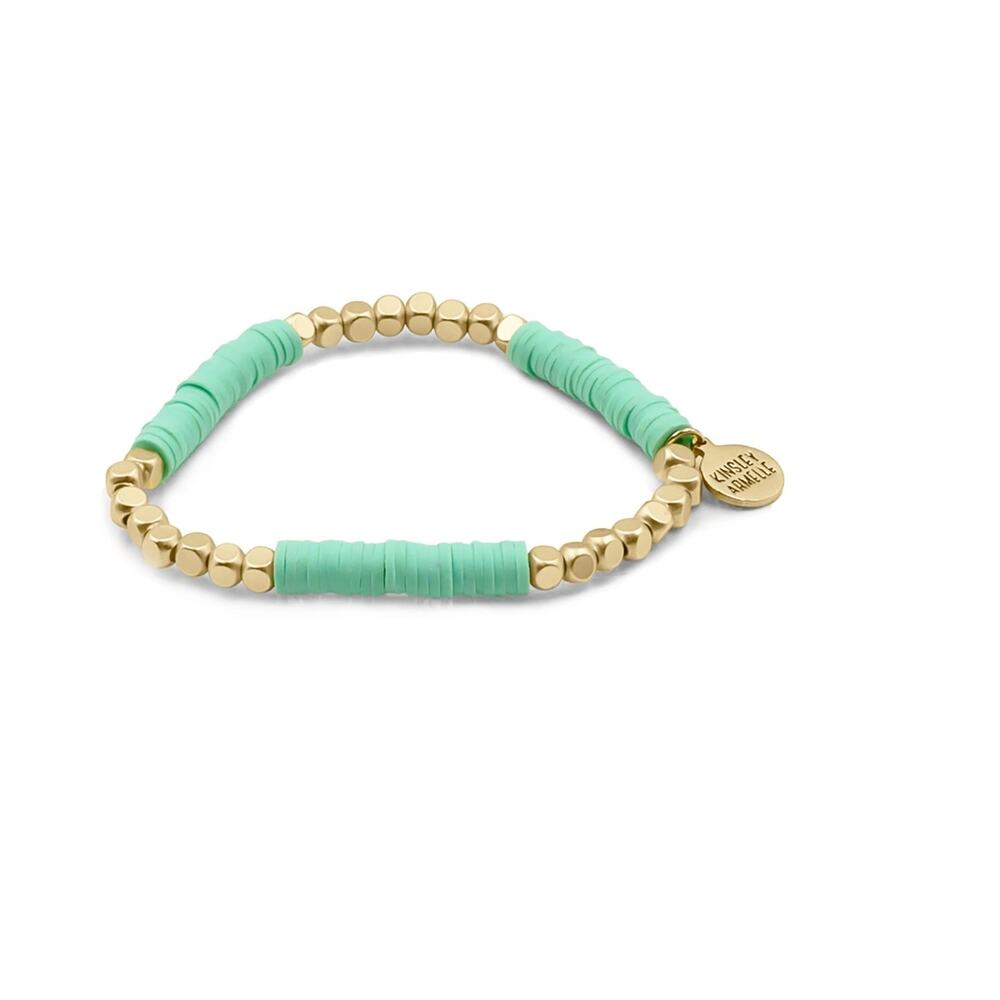 Livia Collection Mint Bracelet*Clay and Beaded Beauty! NEW GIFT